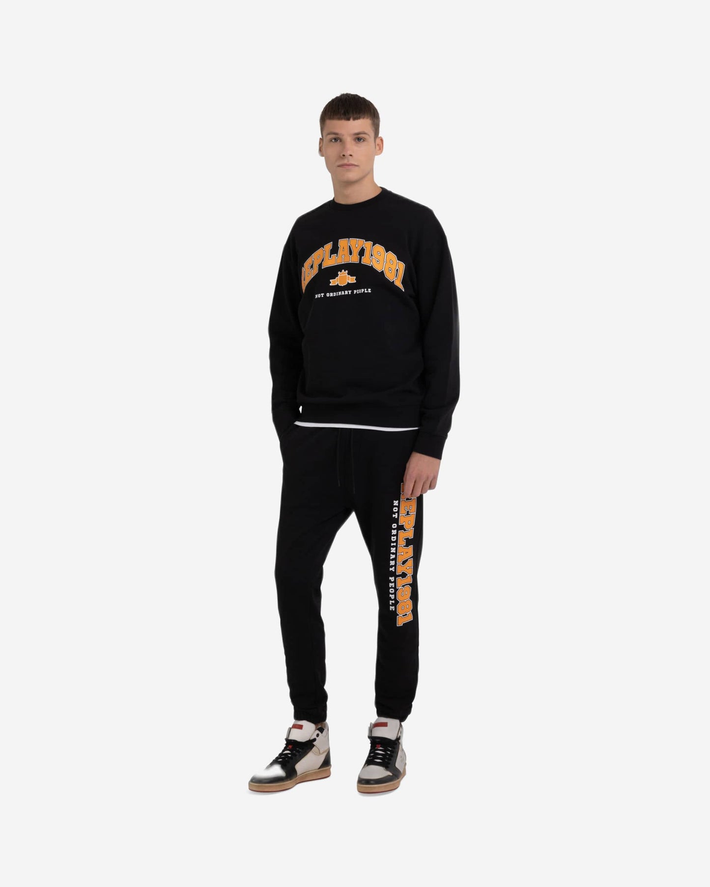 Organic Cotton Sweatshirt With Archive Logo