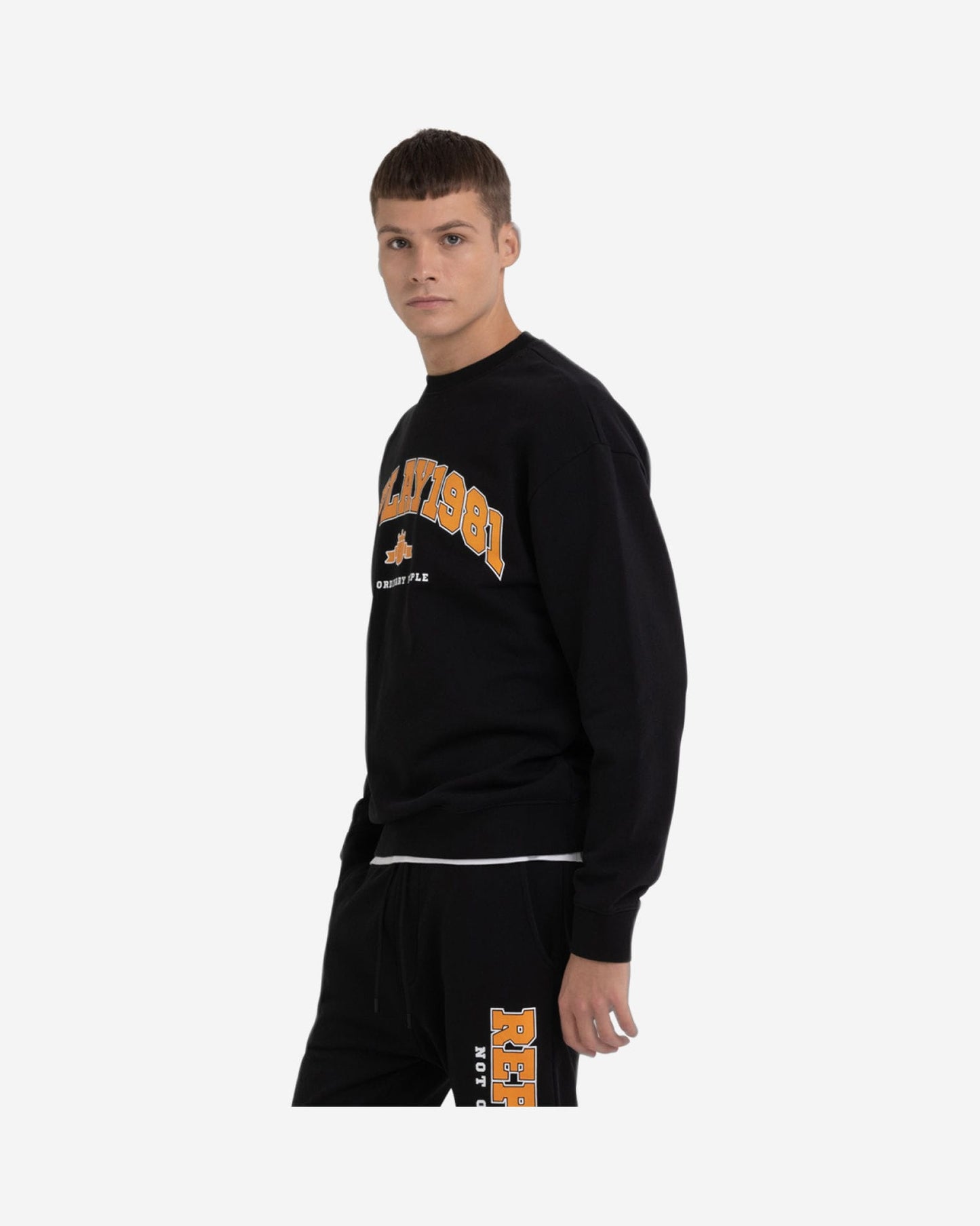 Organic Cotton Sweatshirt With Archive Logo