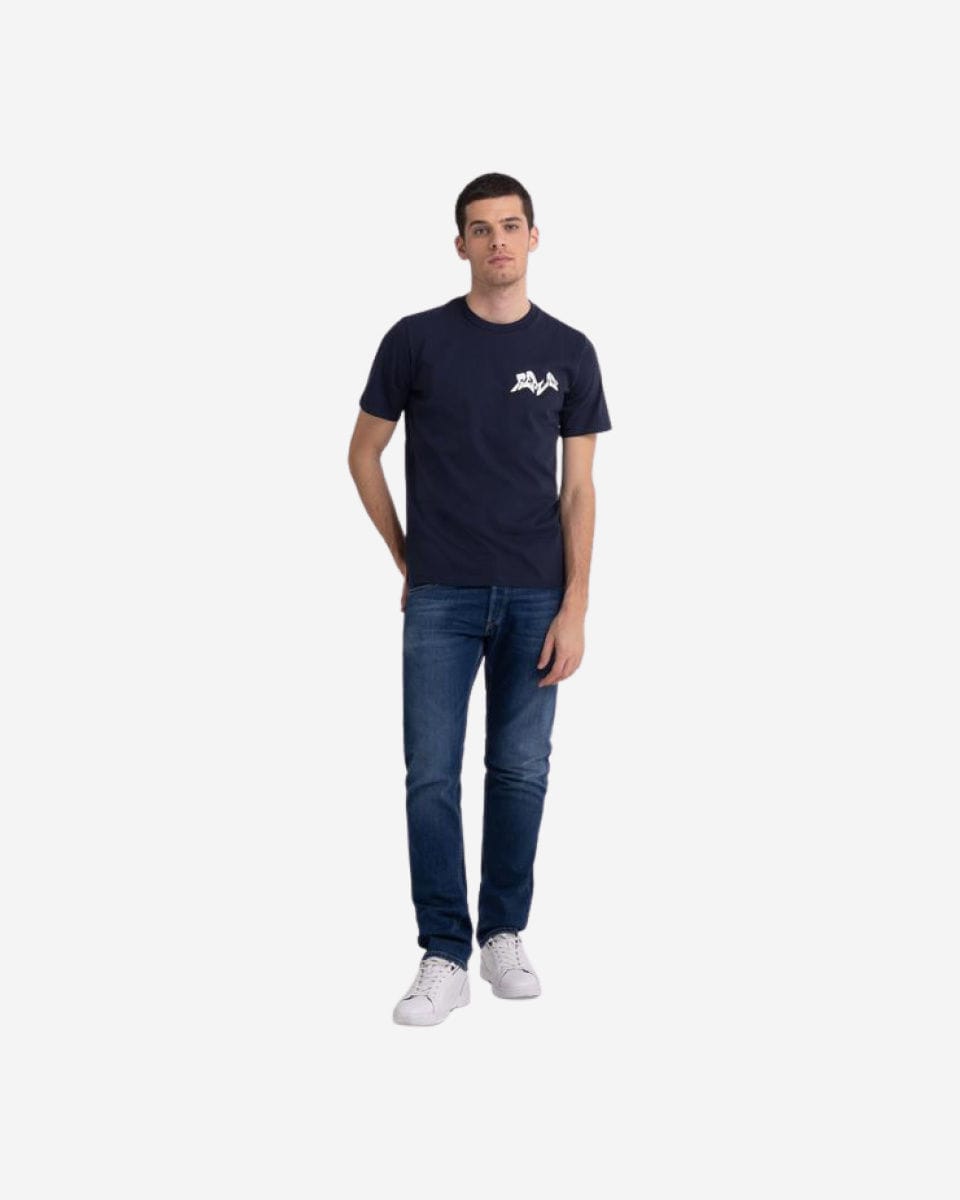 Organic Cotton T-Shirt With Motorcycle Print