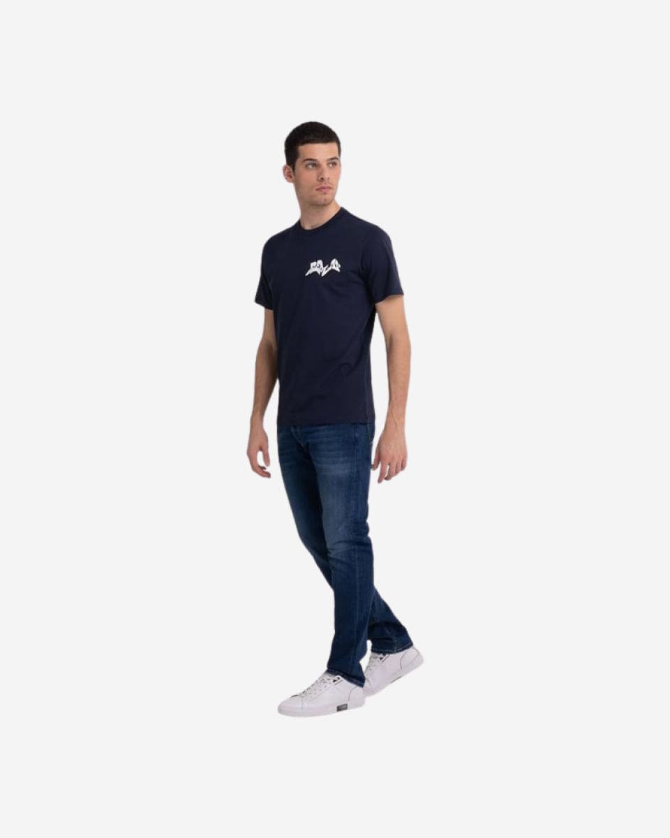 Organic Cotton T-Shirt With Motorcycle Print