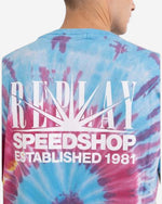 T-Shirt In Tie Dye Organic Cotton