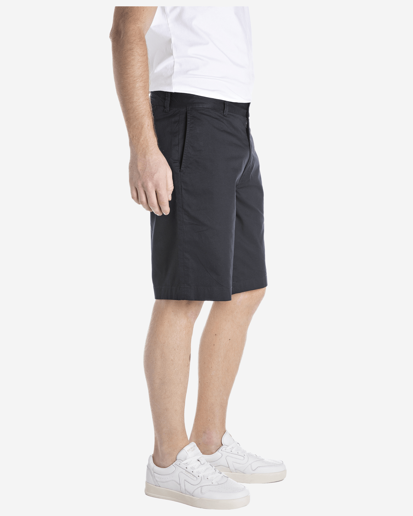 Replay Regular-Fit Twill Chino Shorts