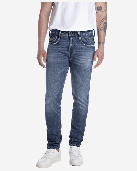 Replay Anbass Slim-Fit Jeans - Blue