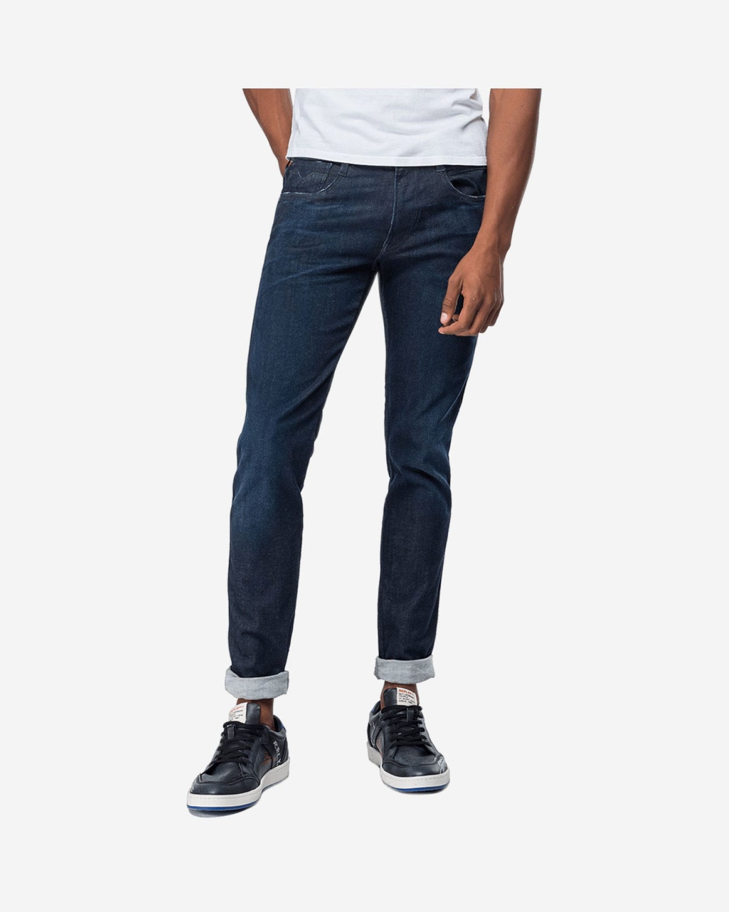 SLIM FIT HYPERFLEX ANBASS JEANS CLOUDS