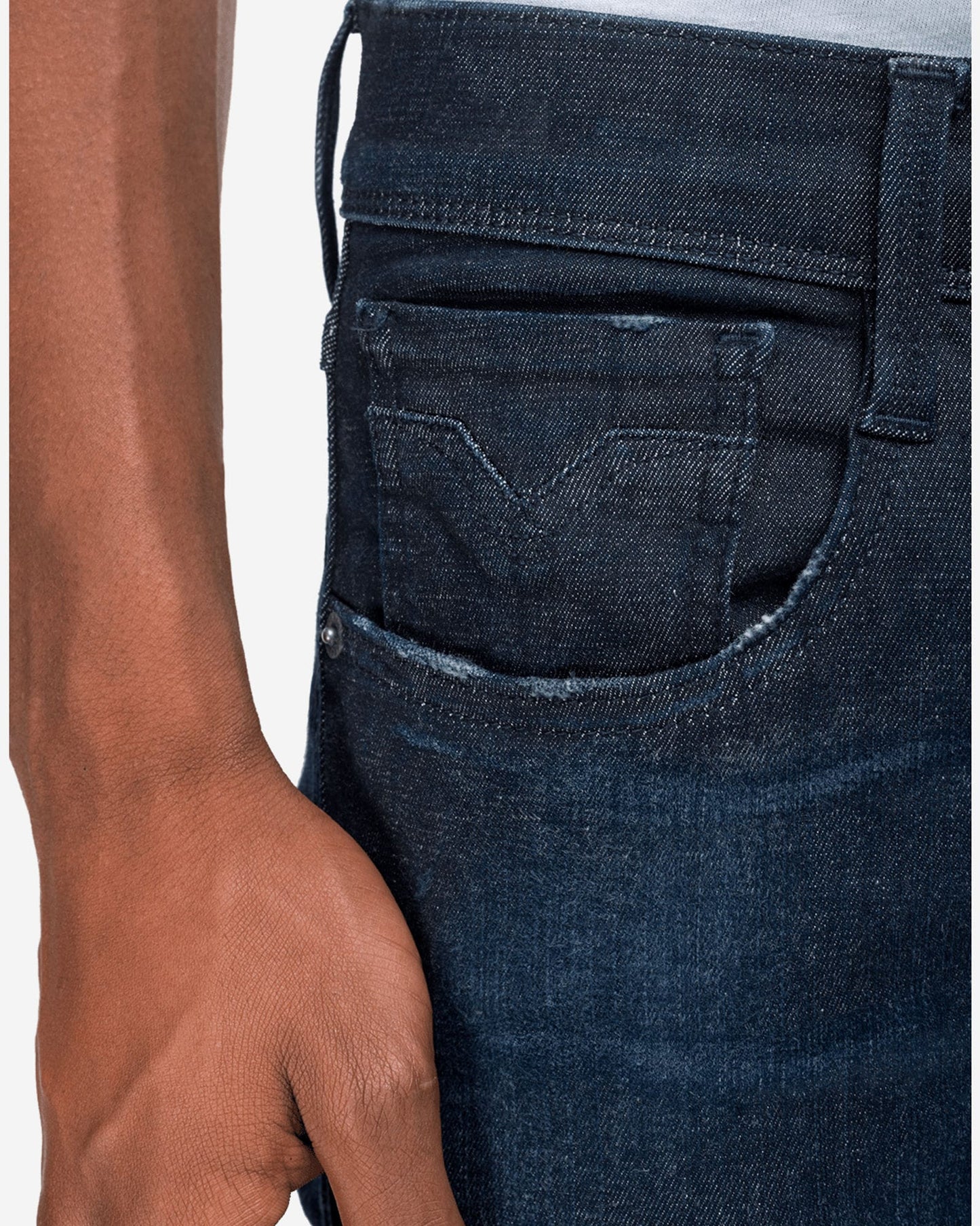 SLIM FIT HYPERFLEX ANBASS JEANS CLOUDS
