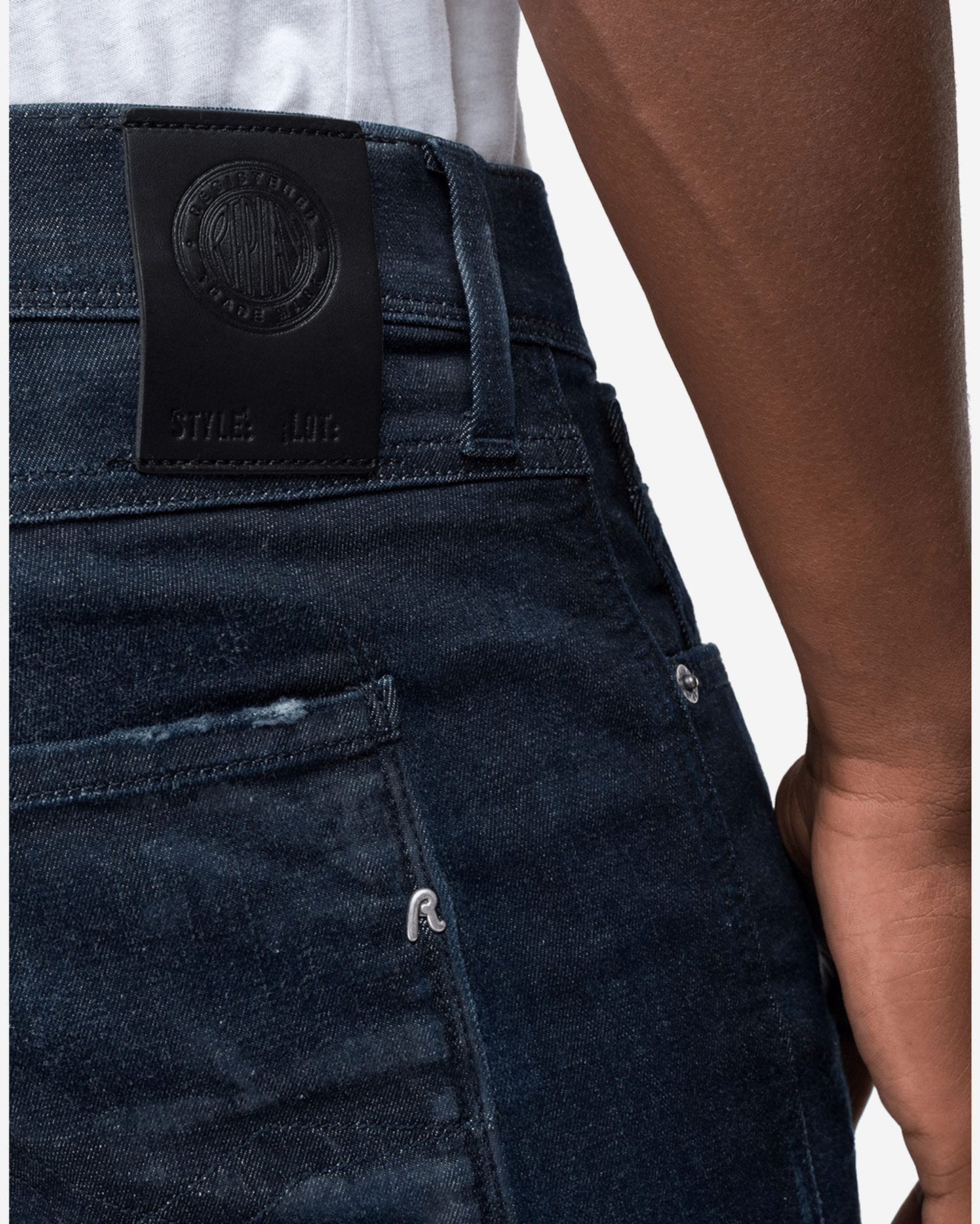 SLIM FIT HYPERFLEX ANBASS JEANS CLOUDS