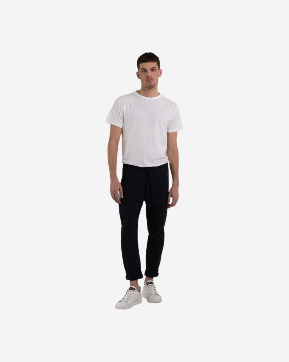 Slim Fit Twill Trousers