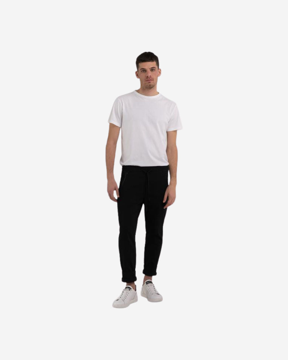 Slim Fit Twill Trousers