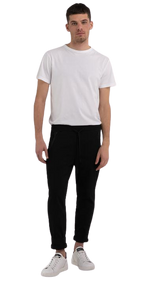 Slim Fit Twill Trousers