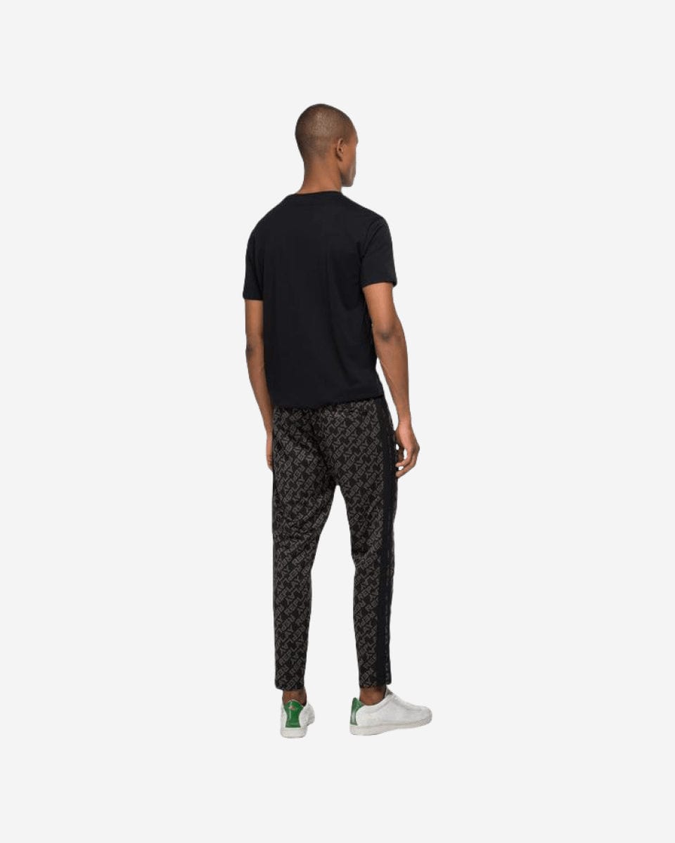 Replay Slim Fit Jogger Pants With Jacquard Pattern
