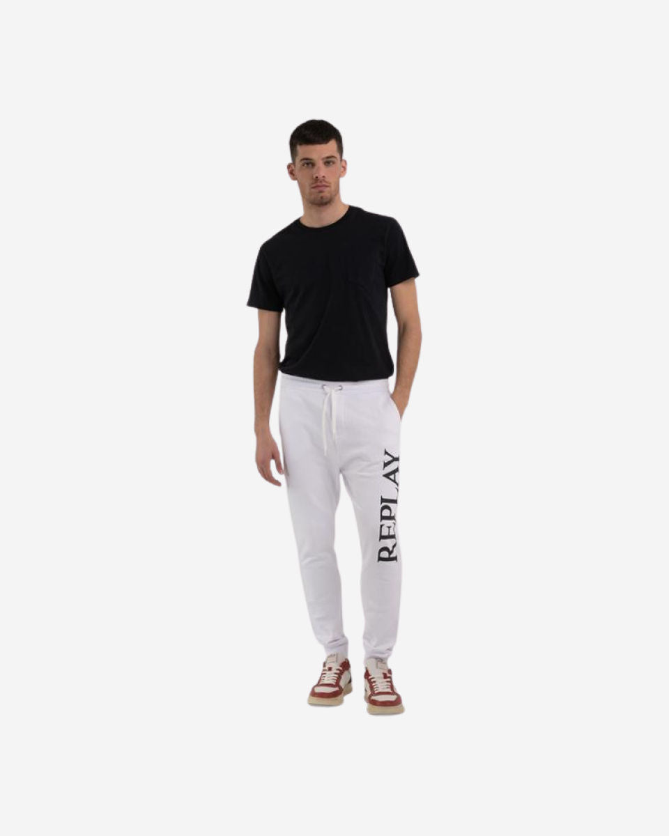 Fleece Jogger Trousers With Archive Logo