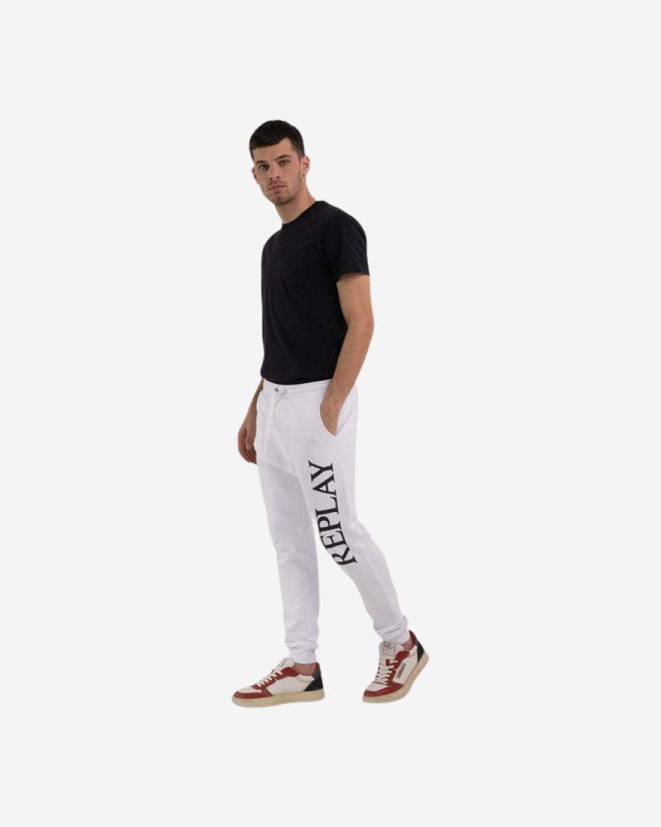 Fleece Jogger Trousers With Archive Logo