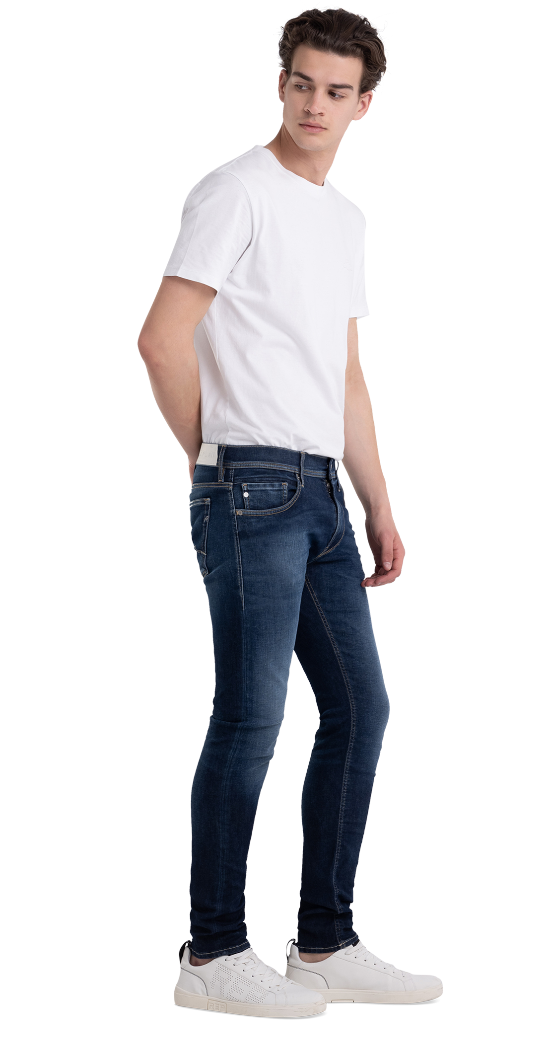 Hyperflex Re-Used Recycled 360 Skinny Fit Jondrill Jeans