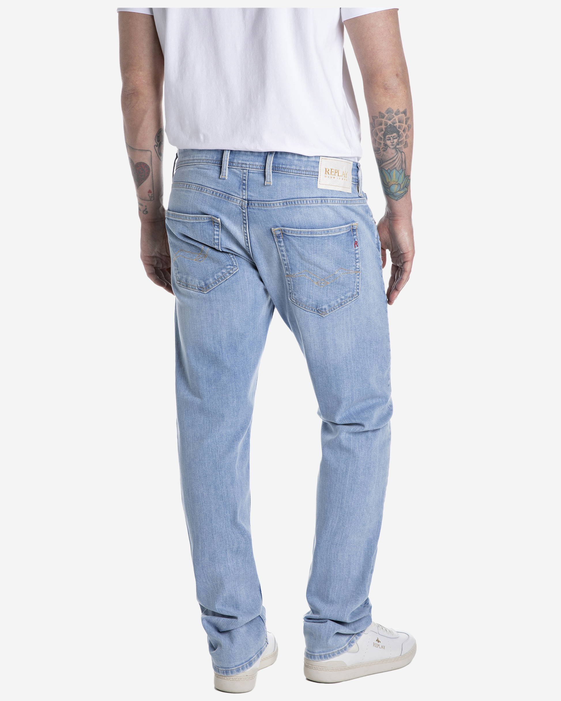 Replay GROVER STRAIGHT-FIT JEANS
