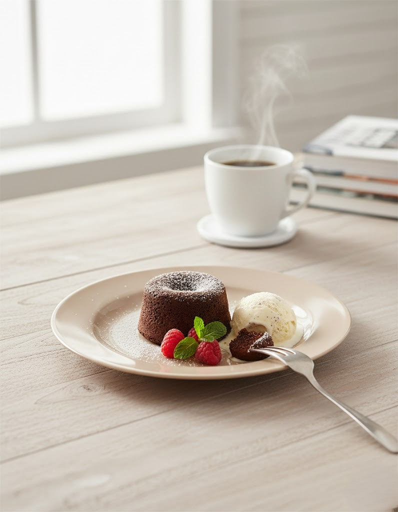 Maison Pastel Dessert Plate Mocha