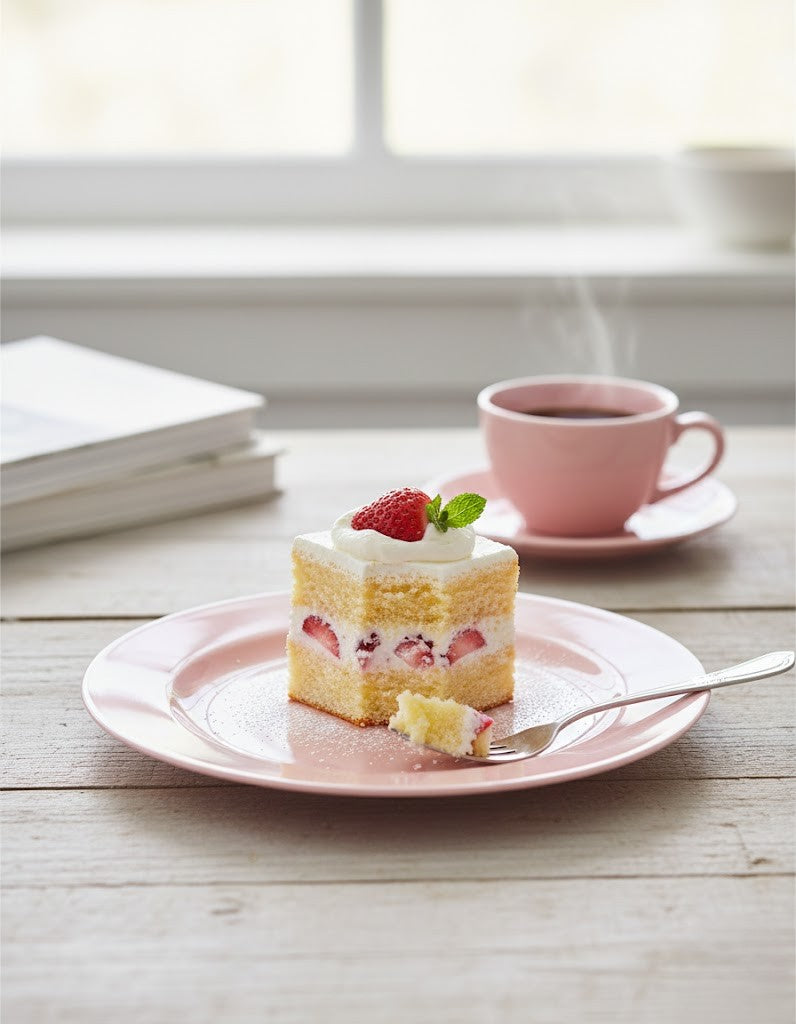 Maison Pastel Dessert Plate Pink