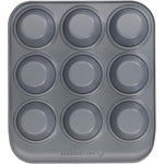 Mc Sc Muffin Tin Grey Non Stick 24X22Cm
