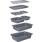 Mc Sc Muffin Tin Grey Non Stick 24X22Cm