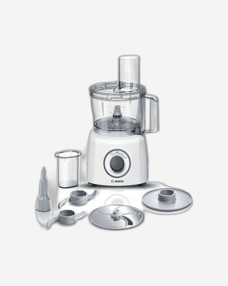 Bosch Multitalent 3 Compact Food Processor, White, MCM3100WGB