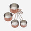 Mc Measuring Cup Set Of 4 S/Steel Copper