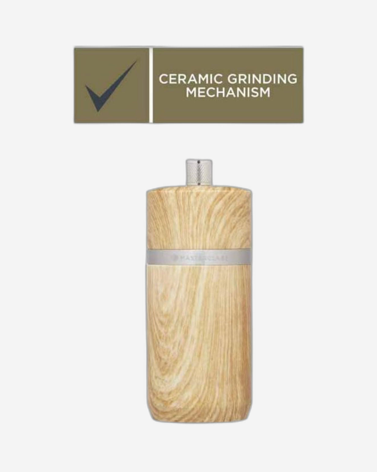 Mc Salt/Pepper Mill 12Cm Beech