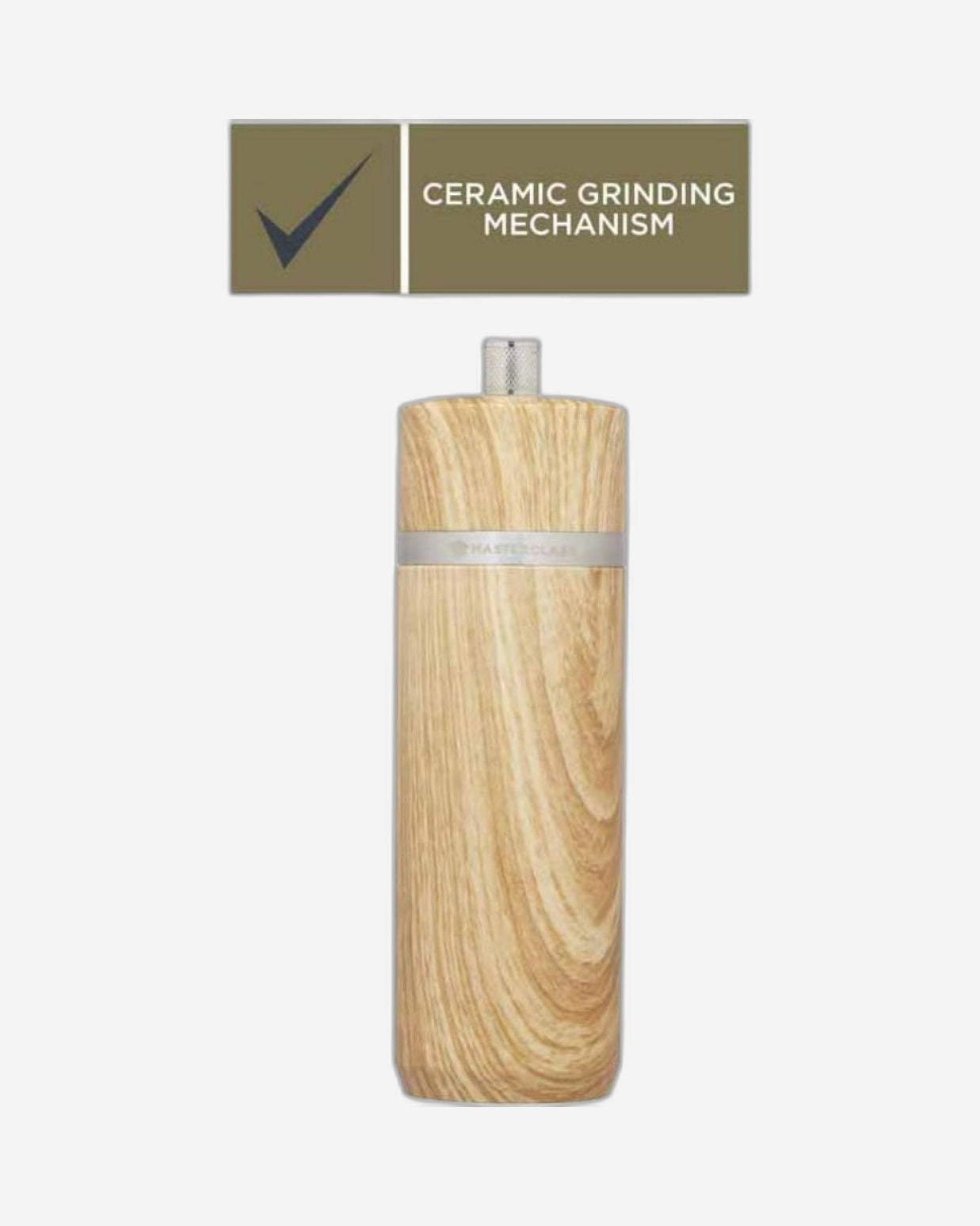 Mc Salt/Pepper Mill 17Cm Beech