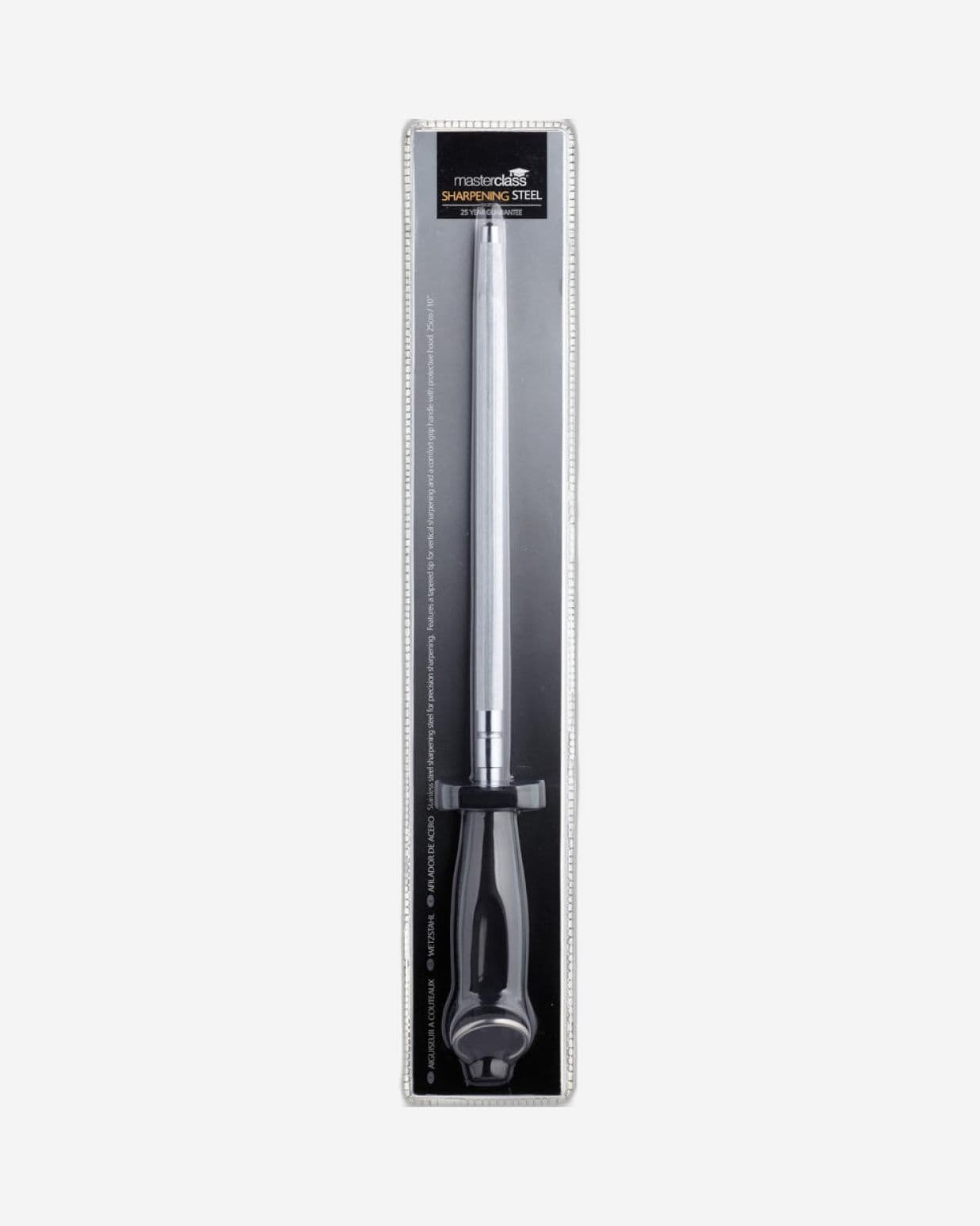 Masterclass Sharpening Steel 25Cm Hanging
