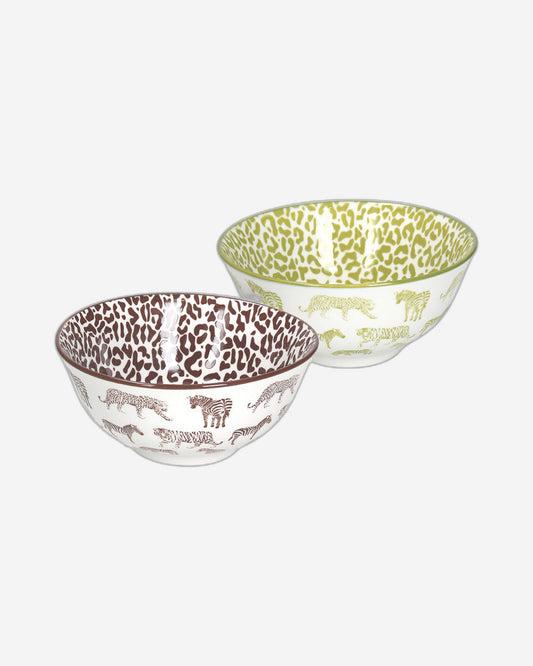 Tognana Soup Bowl Jungle Multicolor