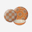 Tognana Table Set 18Pc Metropolis Curcuma Multicolor