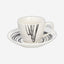 Tognana Tea Cup & Saucer Metropolis Graphic Art