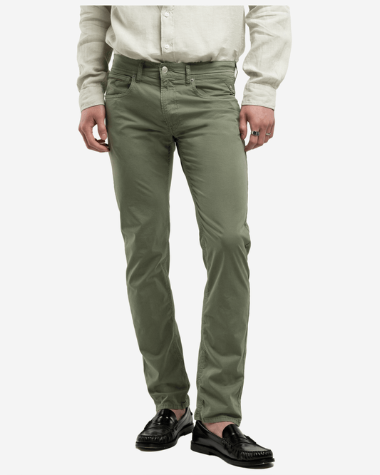 Replay Straight-Fit Twill Trousers