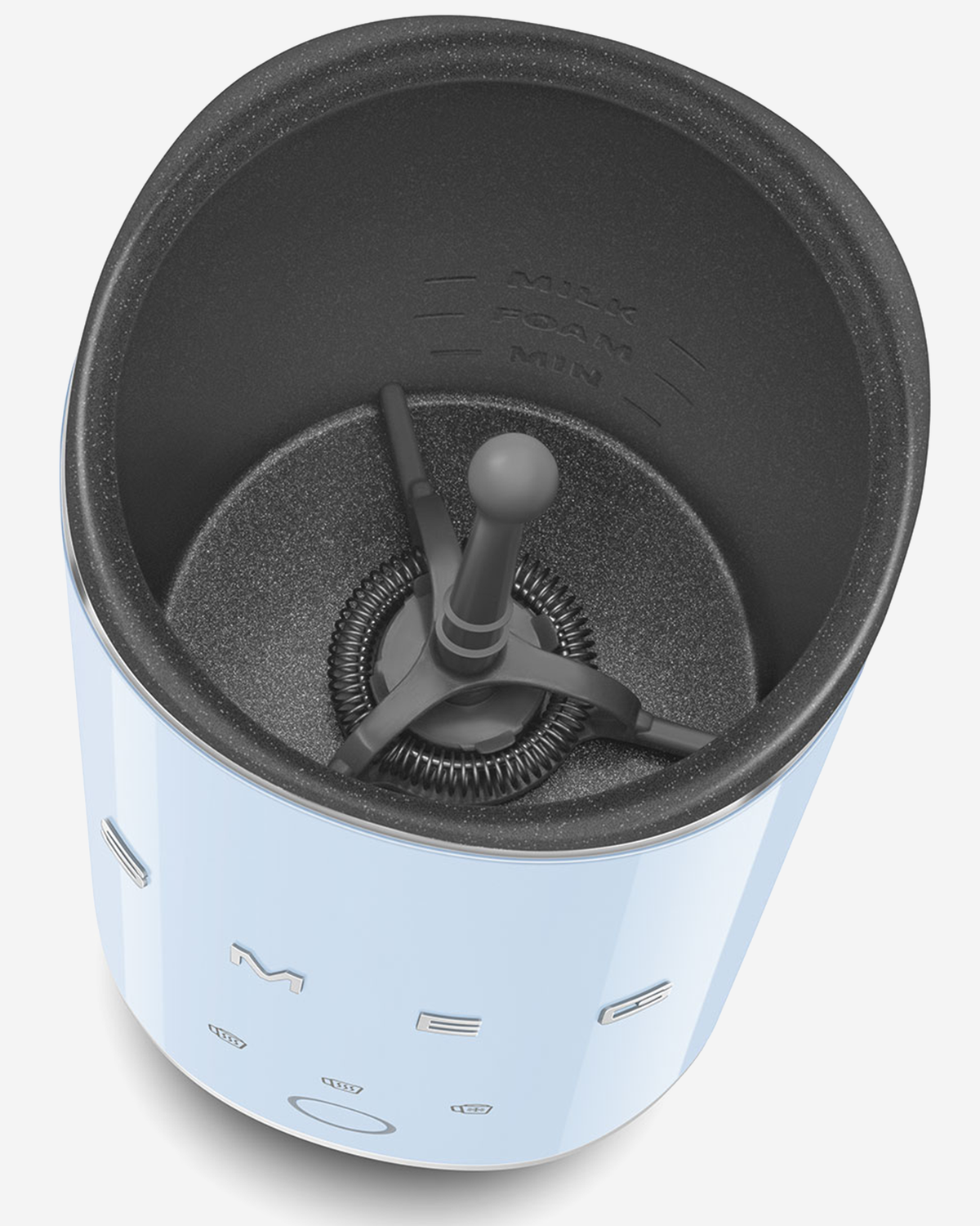 SMEG Milk Frother Pastel Blue - MFF02PBUK
