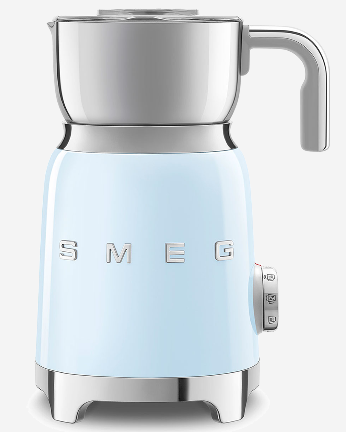 SMEG Milk Frother Pastel Blue - MFF11PBUK