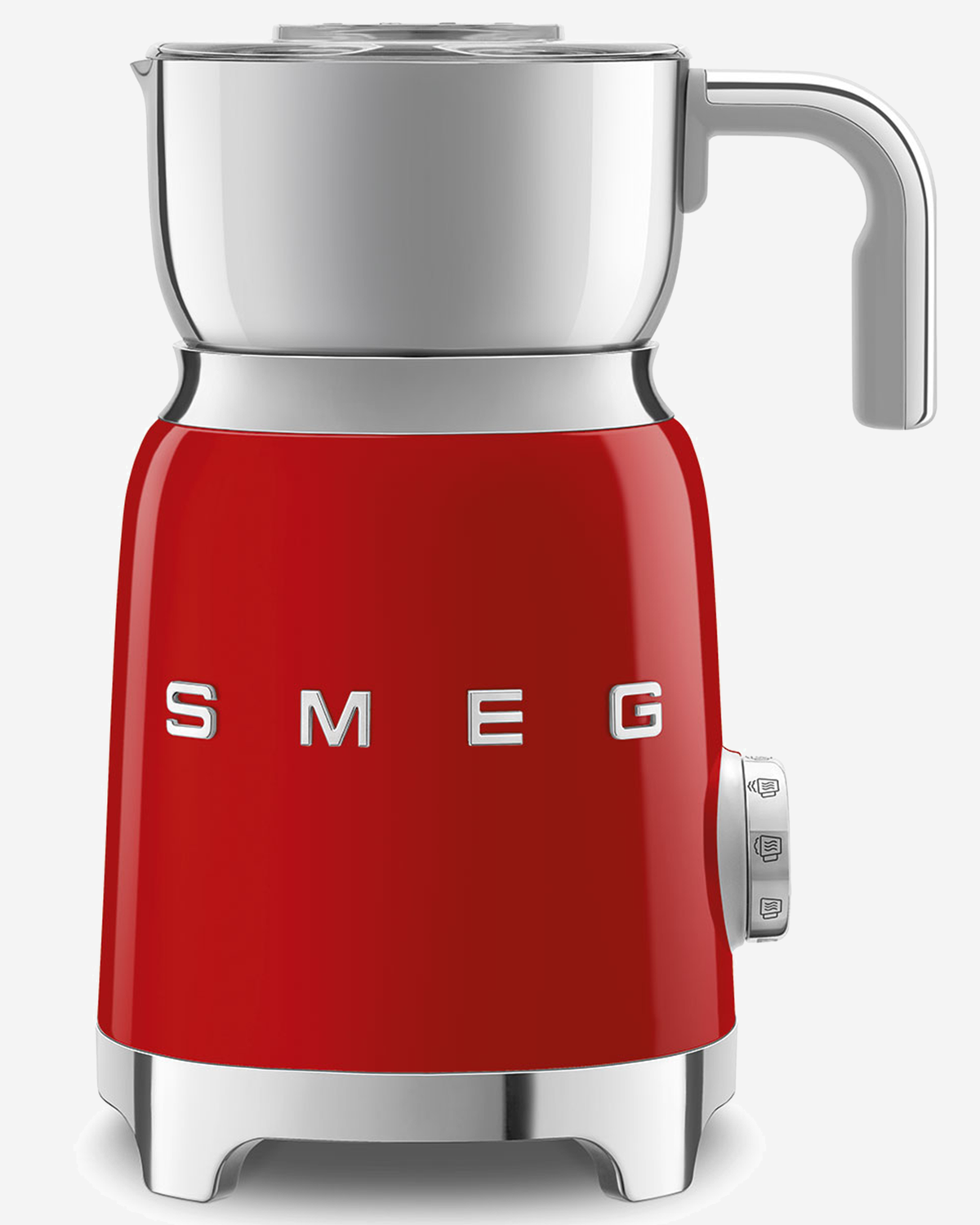 SMEG Milk Frother Red - MFF11RDUK