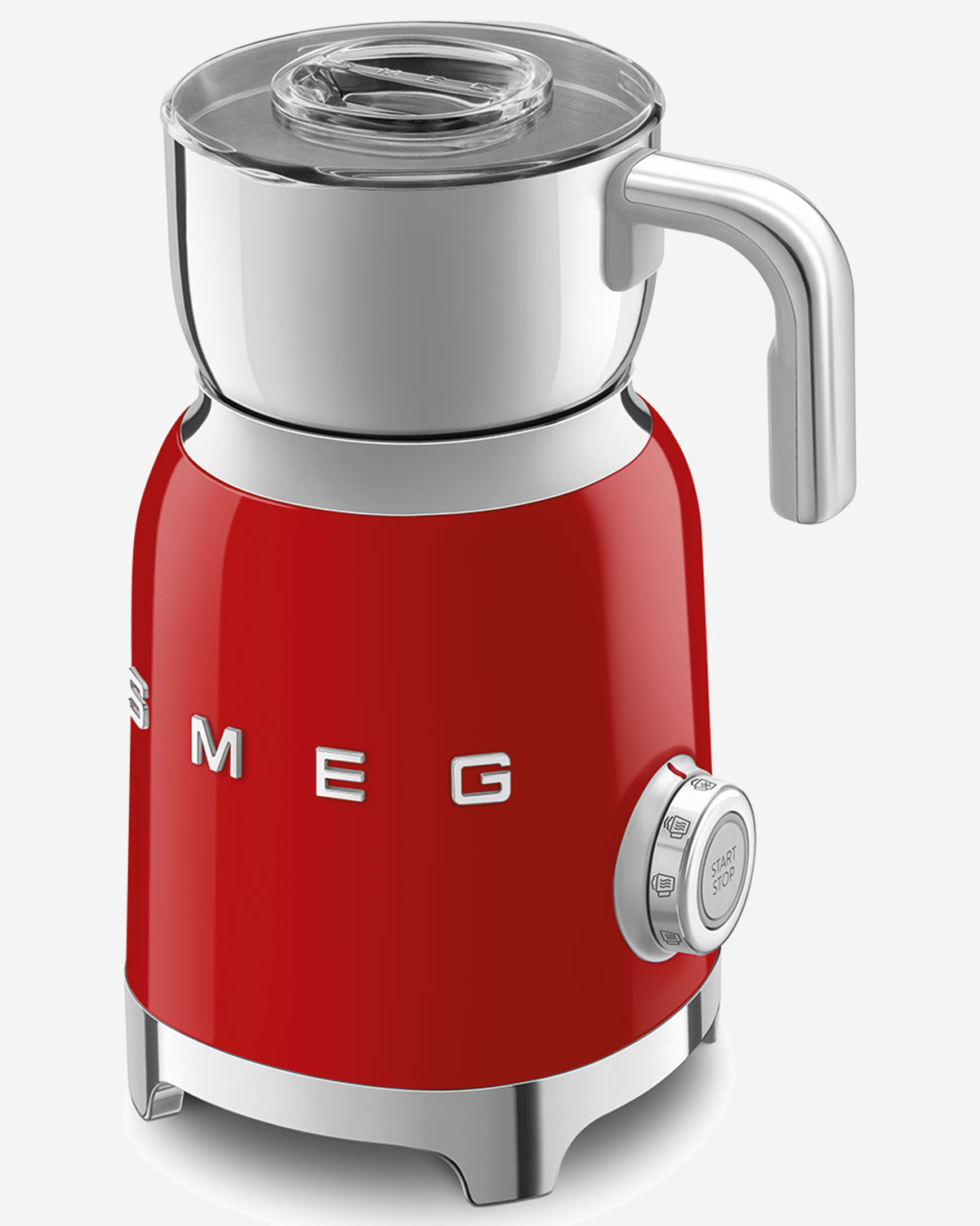 SMEG Milk Frother Red - MFF11RDUK