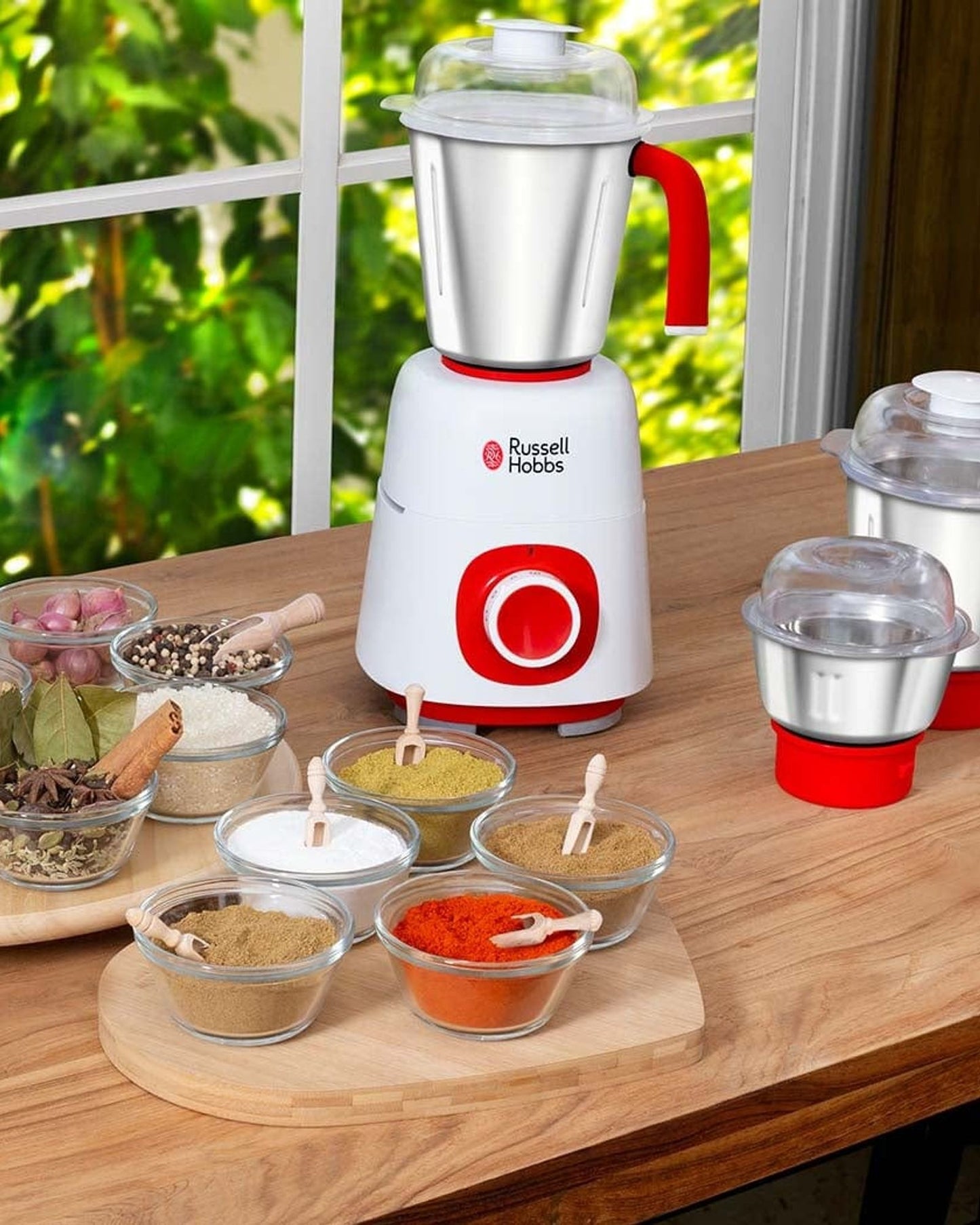 Russell Hobbs 3-in-1 Mixer Grinder 550W