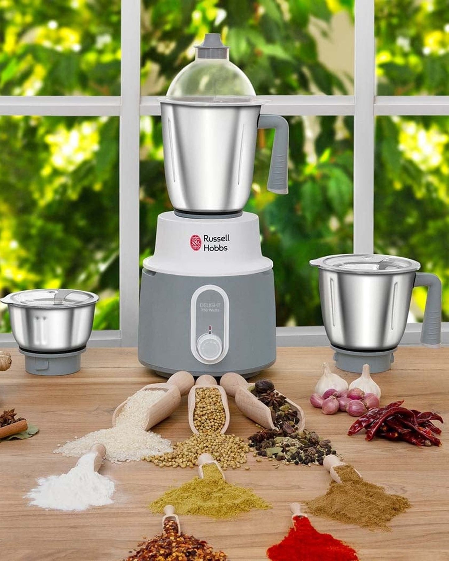 Russell Hobbs 3-in-1 Mixer Grinder 750W