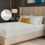 Mulberry Living Cotton Queen Fitted 250TC Serenity Solids White