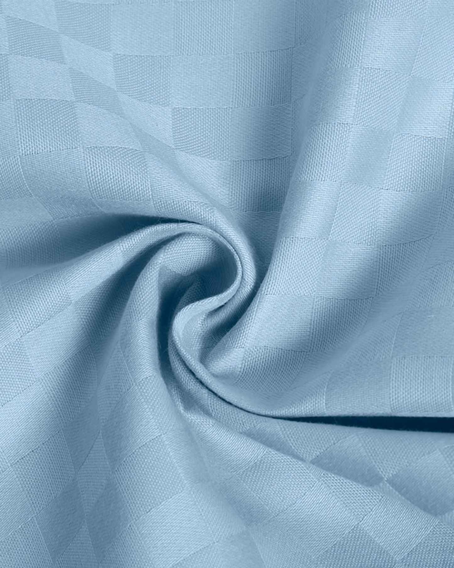 Mulberry Living Cotton King Duvet 300TC Urban Grid White