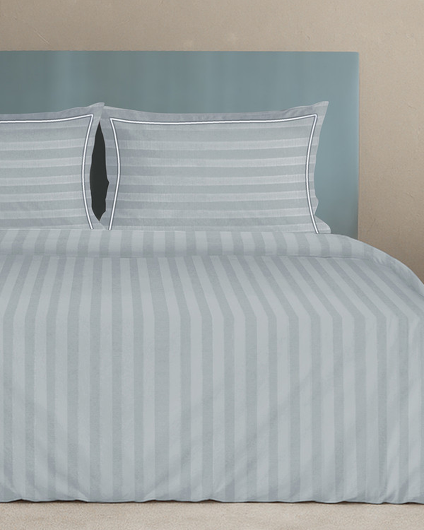 Mulberry Living Cotton King 4Pc Elysian Stripes Beige