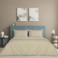 Mulberry Living Cotton King 4Pc Urban Grid Pearl