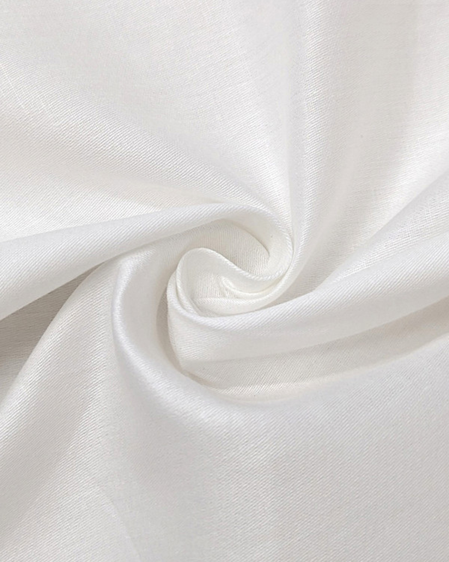 Mulberry Living Cotton Pillow Covers Set 2Pc 250TC Serenity Solids White