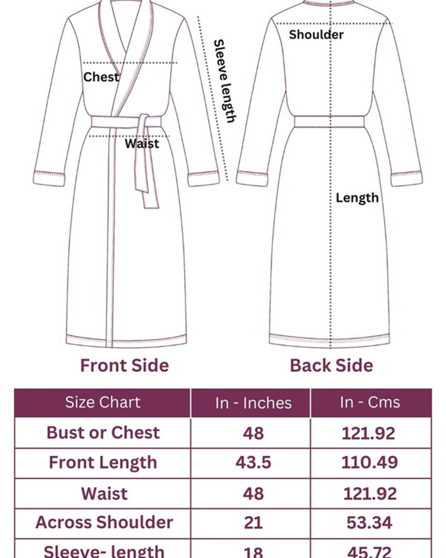 Mulberry Living Cotton Bathrobe Waffle Unisex Green