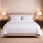 Mulberry Living Cotton King 4Pc Linear Luxe White