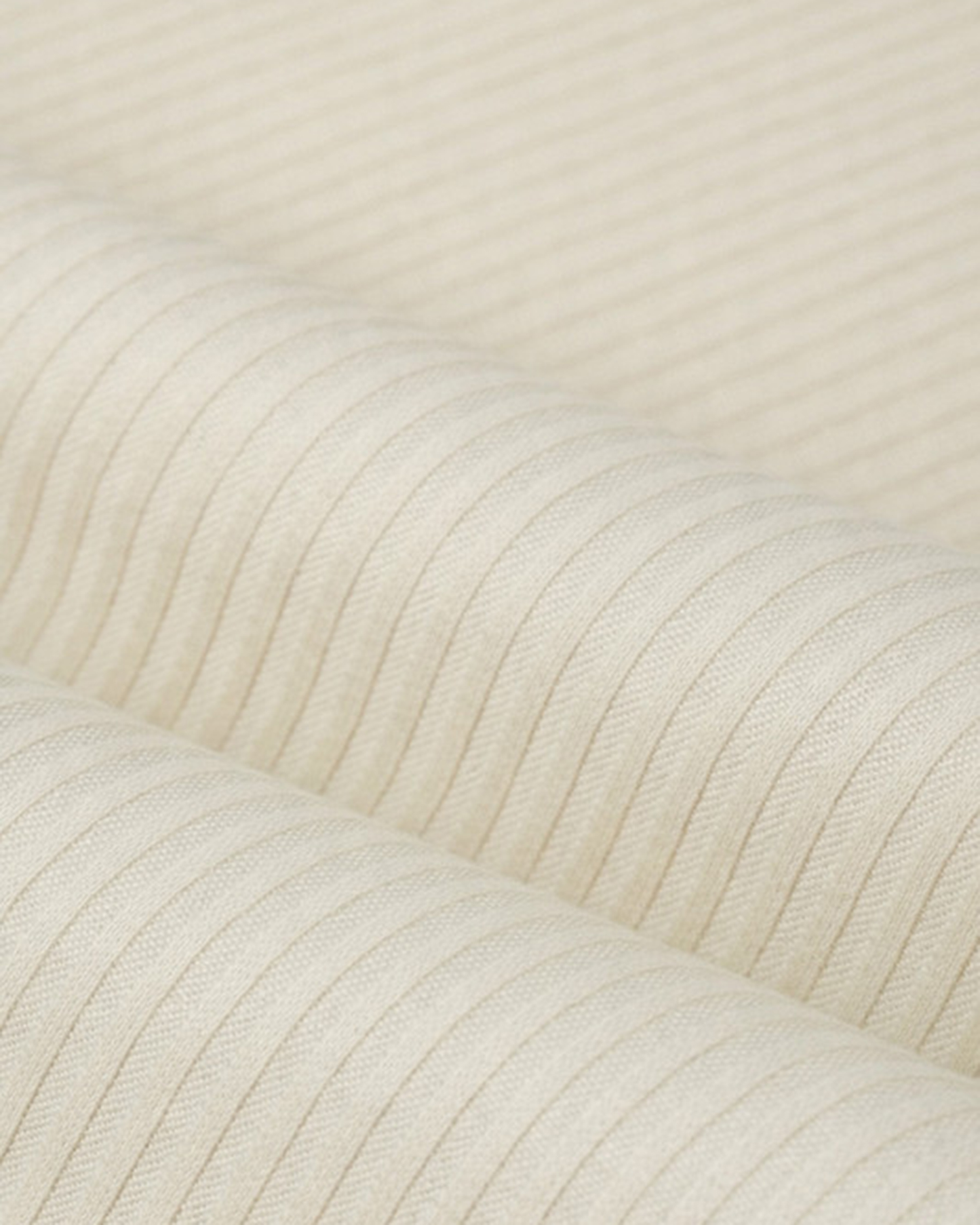 Mulberry Living Cotton King Fitted 3Pc Linear Luxe White