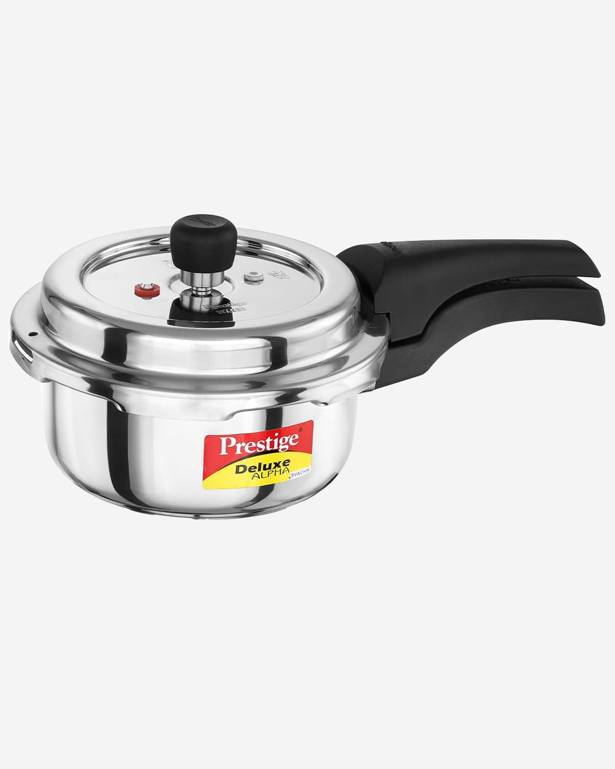 Prestige Svachh Pressure Cooker 5.5L Stainless Steel Alpha Grey