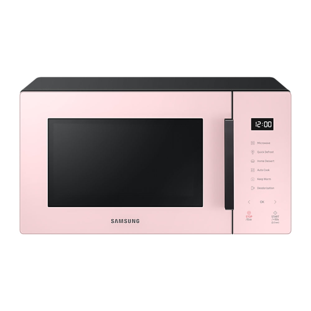 Samsung 23 Ltr 1150W Solo Microwave Oven, Pink Color, MS23T5018AP 