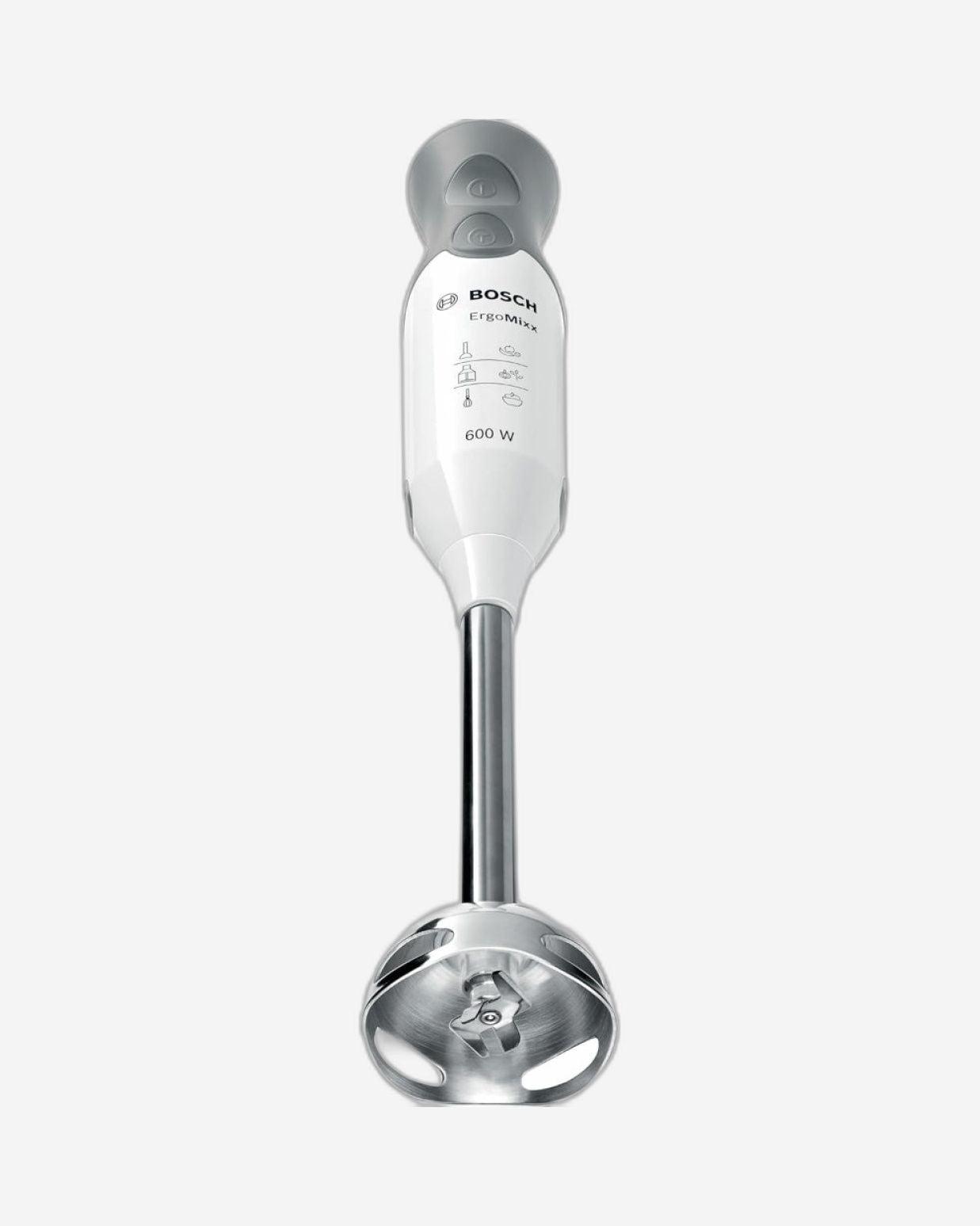 Bosch 800W Hand Blender 12 Speeds QuattroBlade Turbo Chopper & Whisk – MS6CA4150G White