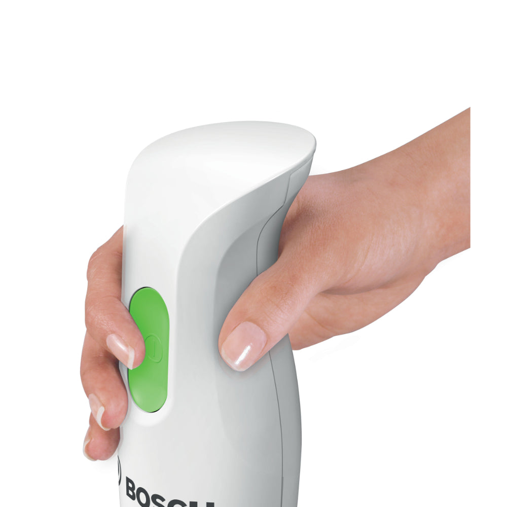Bosch CleverMixx MSM2623GGB Hand Blender, 600W - White/Vivid Green