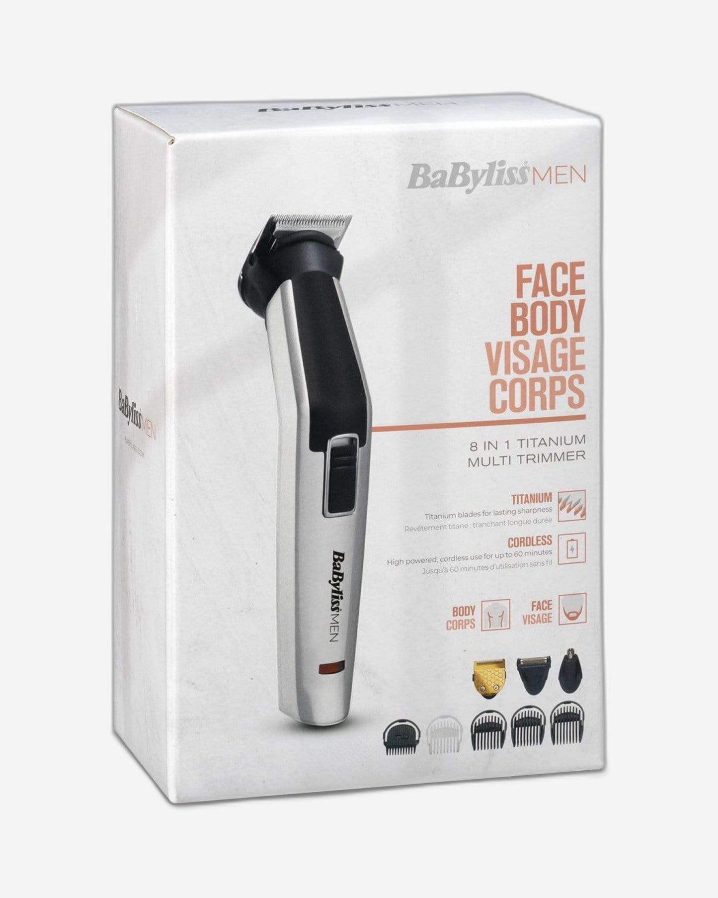 BaByliss Titanium Trimmer & Clipper Set